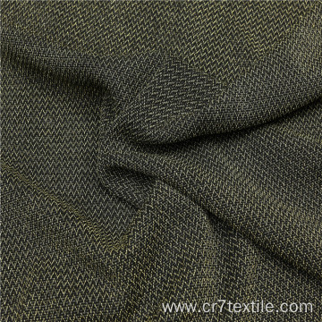 Golden Jacquard 4 Way Spandex Knitting PD Fabric